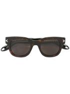Givenchy Tortoiseshell Square Frame Sunglasses - Brown