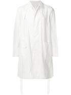 Takahiromiyashita The Soloist Single Breasted Overcoat - White