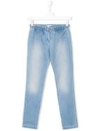 Chloé Kids - Regular Jeans - Kids - Cotton - 14 Yrs, Blue