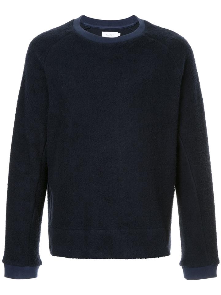 Fanmail Plush Longsleeved T-shirt - Blue