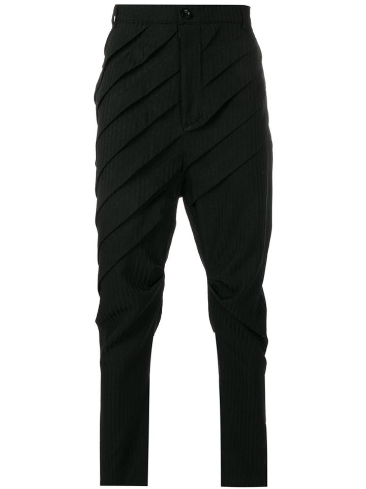 Alchemy Pleated Trousers - Black