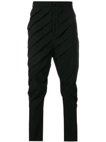 Alchemy Pleated Trousers - Black