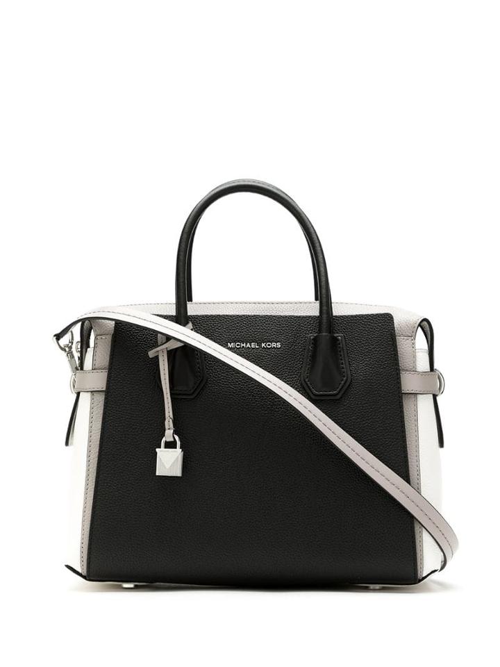 Michael Michael Kors Mercer Belted Md Satchel - Black