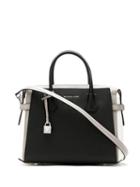 Michael Michael Kors Mercer Belted Md Satchel - Black