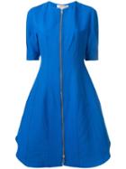 Sportmax 'villa' Dress, Women's, Size: 40, Blue, Cotton/linen/flax/viscose