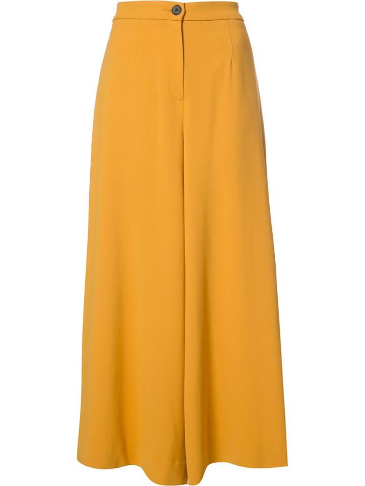 Tome Wide-legged Trousers - White