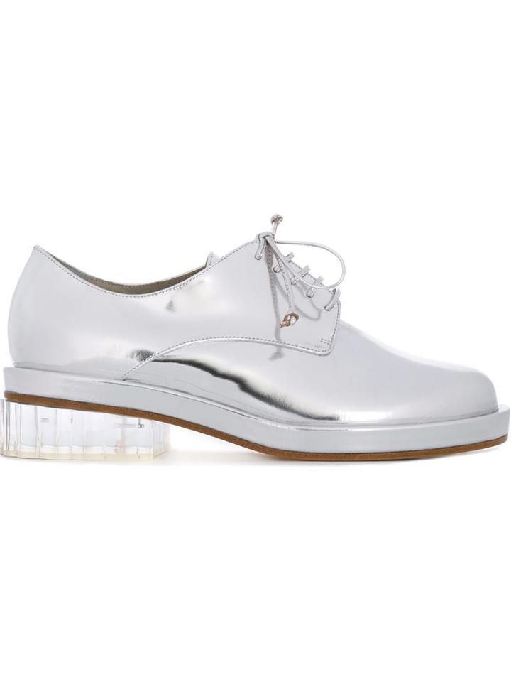 Simone Rocha Transparent Heel Lace-up Shoes