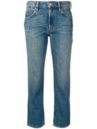 Isabel Marant Étoile Straight Cropped Jeans - Blue