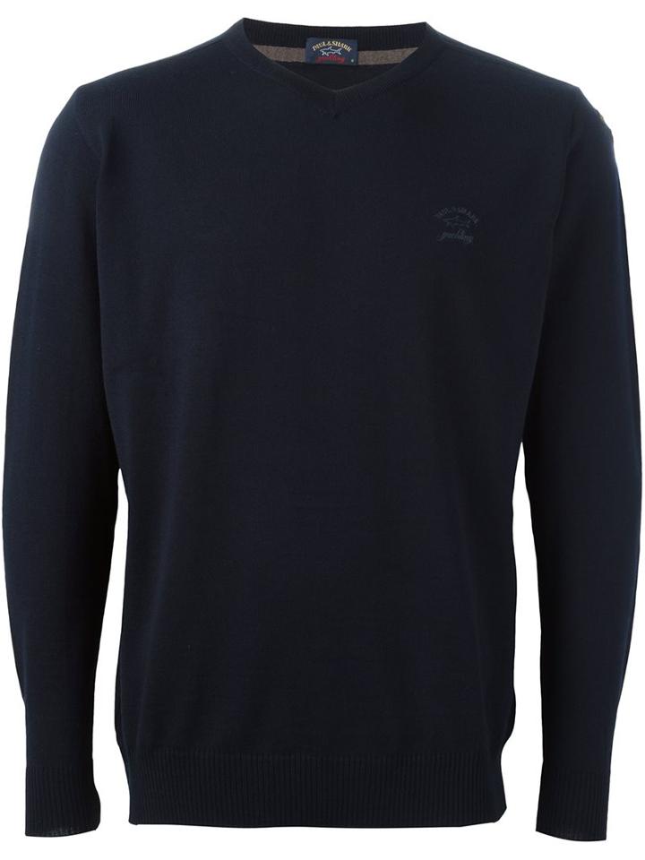 Paul & Shark Embroidered Logo Pullover