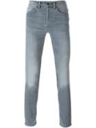 Edwin Ed-80 Slim Tapered Jeans, Men's, Size: 32, Grey, Cotton/polyester/spandex/elastane/cotton