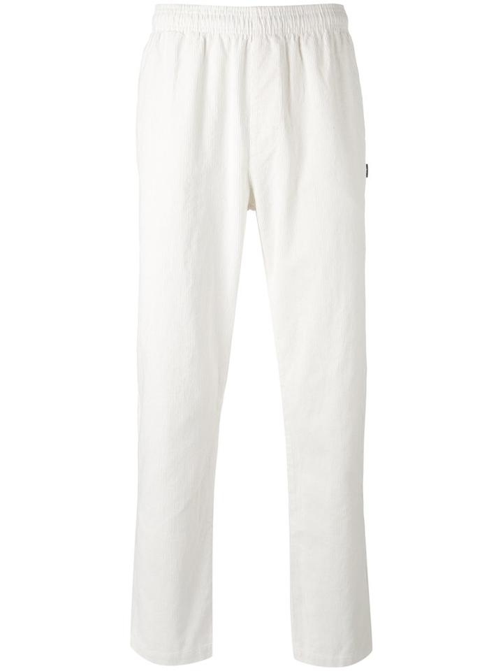 Stussy - Corduroy Trousers - Men - Cotton - S, White, Cotton