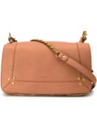 Jérôme Dreyfuss Bobi Shoulder Bag, Women's, Nude/neutrals, Cotton/lamb Skin