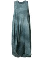 Uma Wang Asymmetric Sleeveless Dress - Blue