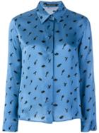 Luisa Cerano Printed Shirt - Blue