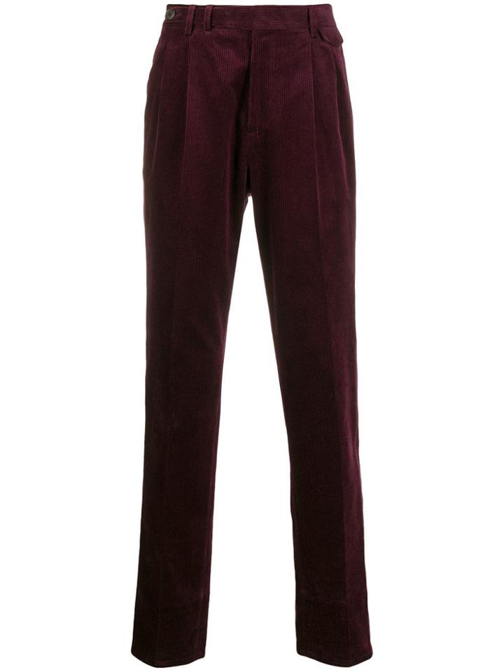 Brunello Cucinelli Corduroy Trousers - Purple
