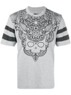 Hydrogen College Tattoo T-shirt, Size: Xl, Grey, Cotton