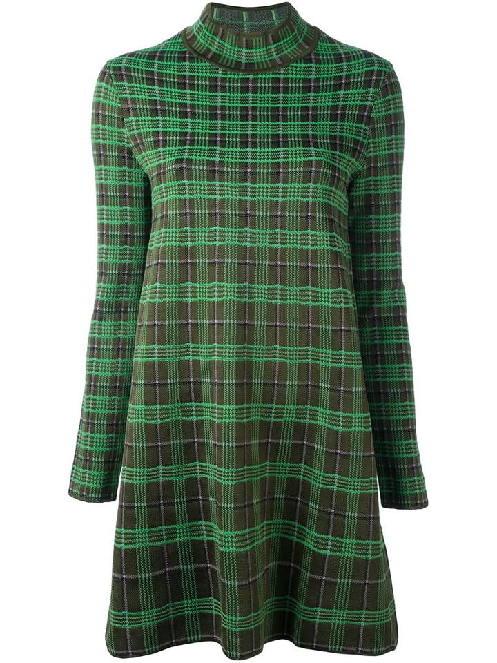 M Missoni Checked Jacquard Dress