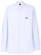 Calvin Klein 205w39nyc Embroidered Patch Shirt - Blue
