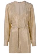 Balmain Embellished Tunic Dress