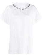 Maison Margiela Logo Crewneck T-shirt - White