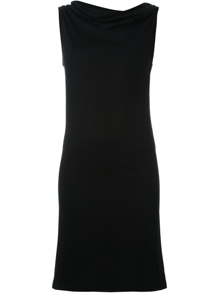 Ann Demeulemeester Draped Neckline Dress