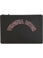 Givenchy Virginia Bitch Clutch, Women's, Grey, Polyurethane/polyester/cotton