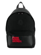 Moncler Logo Backpack - Black