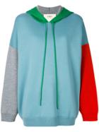 Ports 1961 Color-blocked Hoodie - Blue
