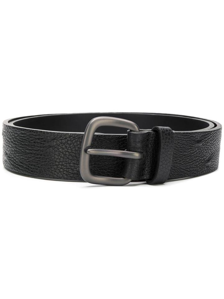 Orciani Classic Buckled Belt - Black