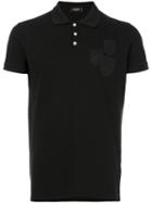 Dsquared2 - Badge Polo Shirt - Men - Cotton - M, Black, Cotton