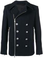 Balmain Classic Peacoat - Blue