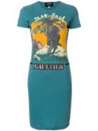 Jean Paul Gaultier Pre-owned Logo T-shirt Dress - Blue