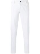 Incotex Slim-fit Jeans, Men's, Size: 48, White, Cotton/polyurethane
