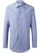 E. Tautz Classic Button Down Shirt - Blue