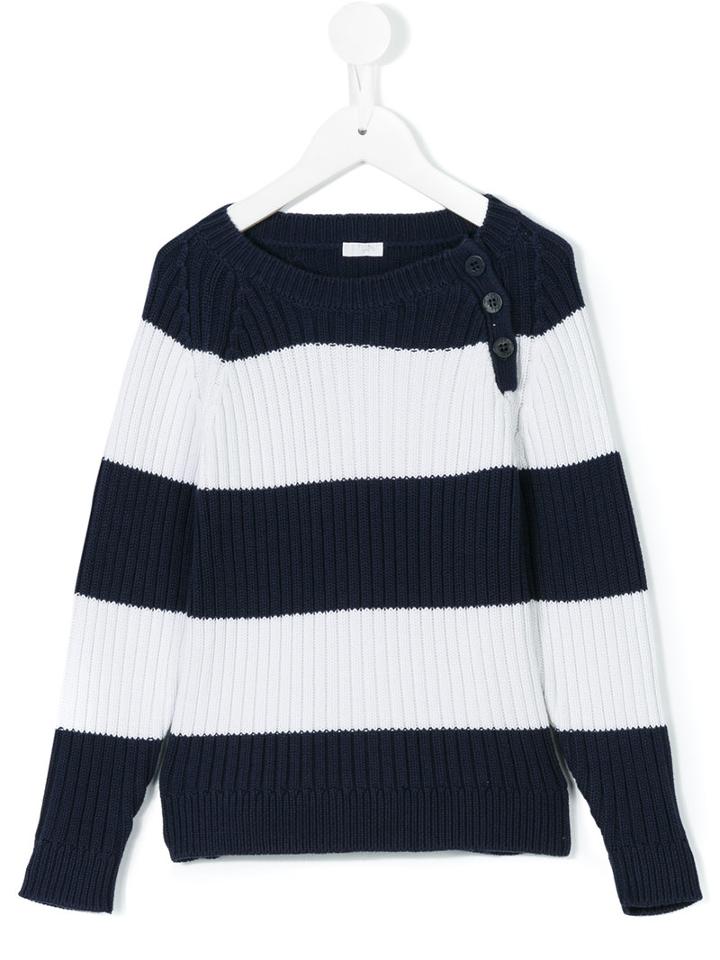 Il Gufo - Striped Jumper - Kids - Cotton - 8 Yrs, Blue
