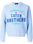 Dsquared2 Caten Brothers Sweatshirt - Blue