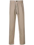 Eleventy Drawstring Trousers - Neutrals