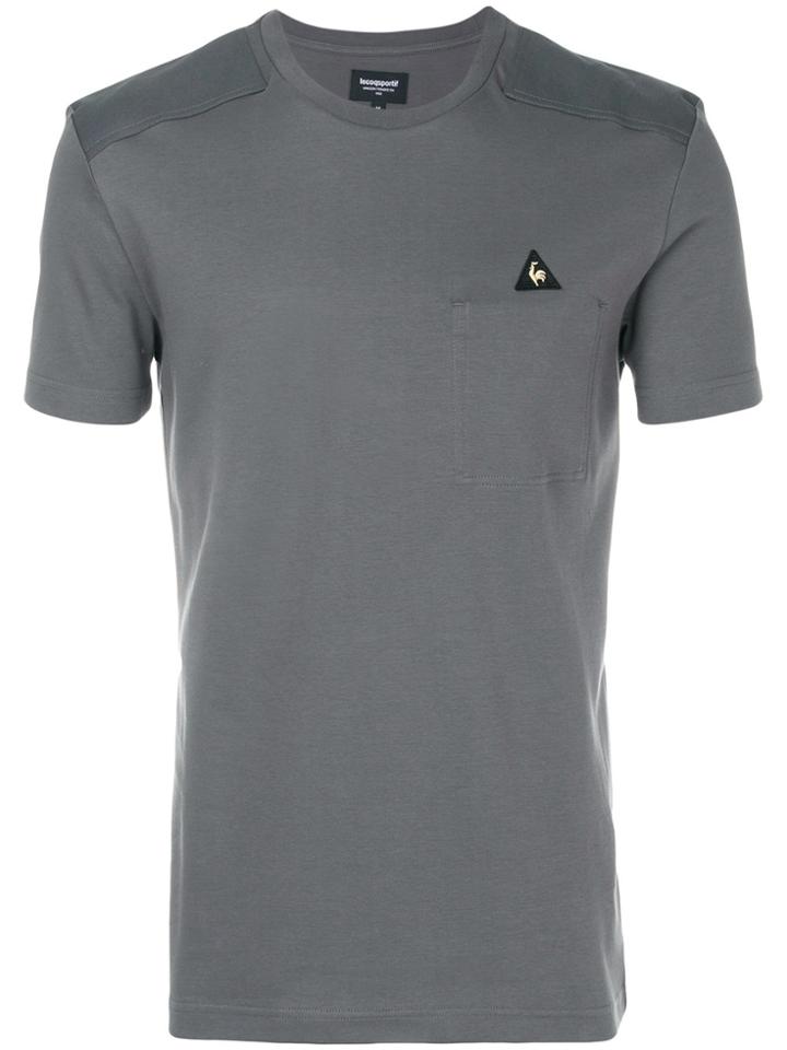 Le Coq Sportif Chest Pocket T-shirt - Grey