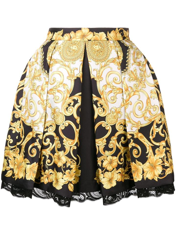 Versace A-line Skirt - White
