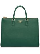 Prada Galleria Tote Bag - Green