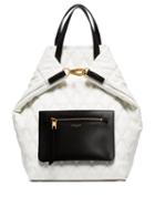 Givenchy Pouch-pocket Quilted Backpack - White