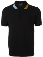Raf Simons X Fred Perry 'tipping' Polo Shirt, Men's, Size: 38, Black, Cotton
