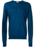 John Smedley Perfect Fitted Sweater - Blue