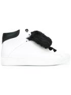 Moncler 'angele' Hi-top Sneakers - White