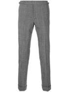 Paul Smith Checked Tailored Trousers - Grey
