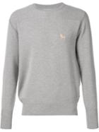Maison Kitsuné Embossed Logo Sweater