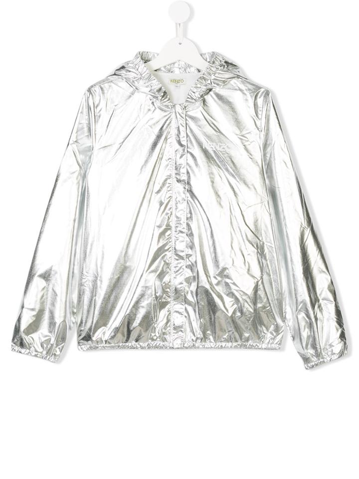 Kenzo Kids Metallic Windbreaker Jacket