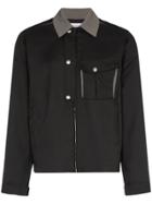 Kiko Kostadinov Kafka Envelope Pocket Shirt Jacket - Black