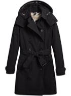 Burberry Balmoral Belted Trench Coat - Black