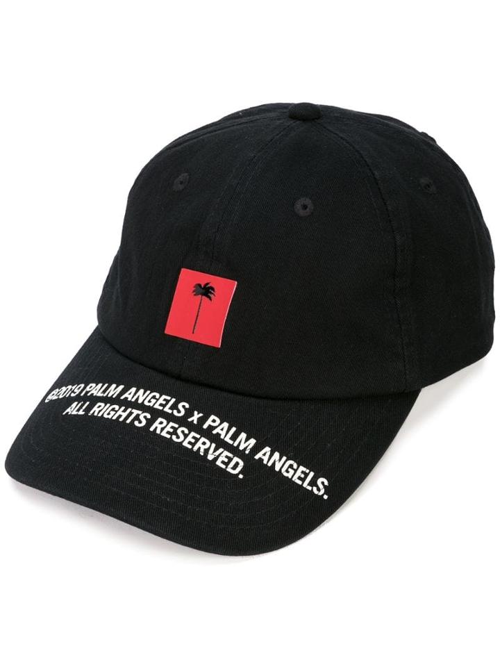 Palm Angels Palm Logo Cap - Black